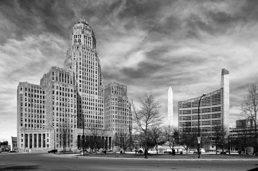 CityHall1B&W